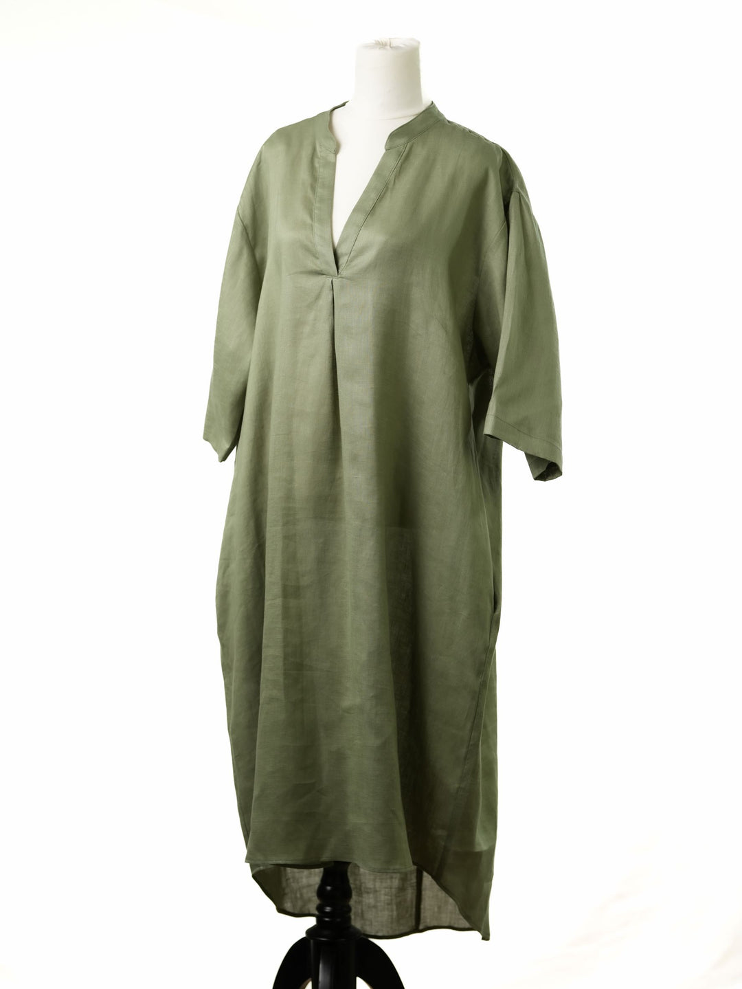 Linen Sleep Shirt in Sage